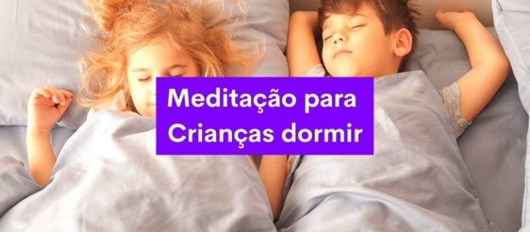 meditação para crianças dormir