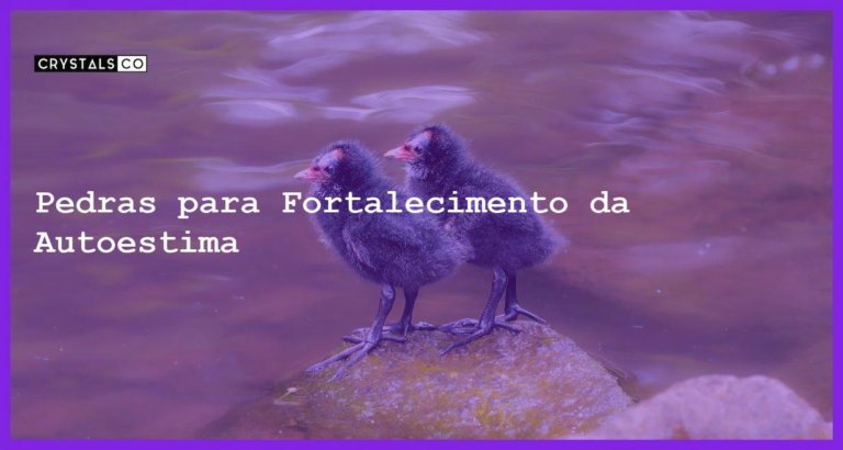 Pedras para Fortalecimento da Autoestima - Pedras para Fortalecimento da Autoestima