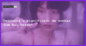 Descubra o significado de sonhar com Boi Bravo! - sonhar com boi bravo