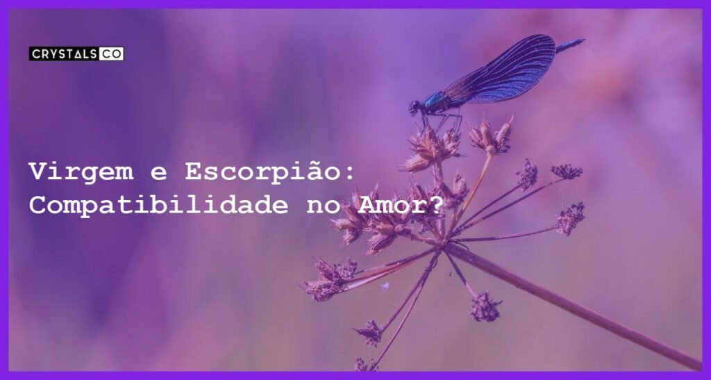 Virgem e Escorpião: Compatibilidade no Amor? - virgem e escorpiao